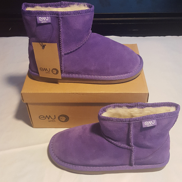 Emu Other - NEW Emu kids' "Bronte Mini2" suede ankle boots
